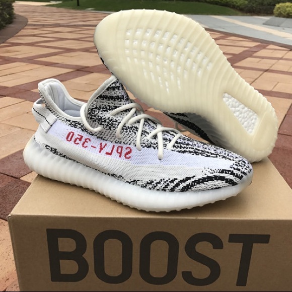Unisex adidas Yeezy Boost 350 V2 Zebra main image 6